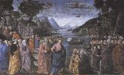 Domenico Ghirlandaio,The Calling of the first Apostles,Peter and Andrew, Sandro Botticelli